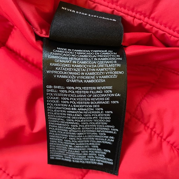The North Face Kids’ Reversible Red Perrito Jacket - Picture 9 of 13